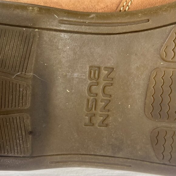 Nunn Bush Leather Boat Shoes Mens 11M Brown Rubber Sole Casual Comfort - Picture 7 of 9